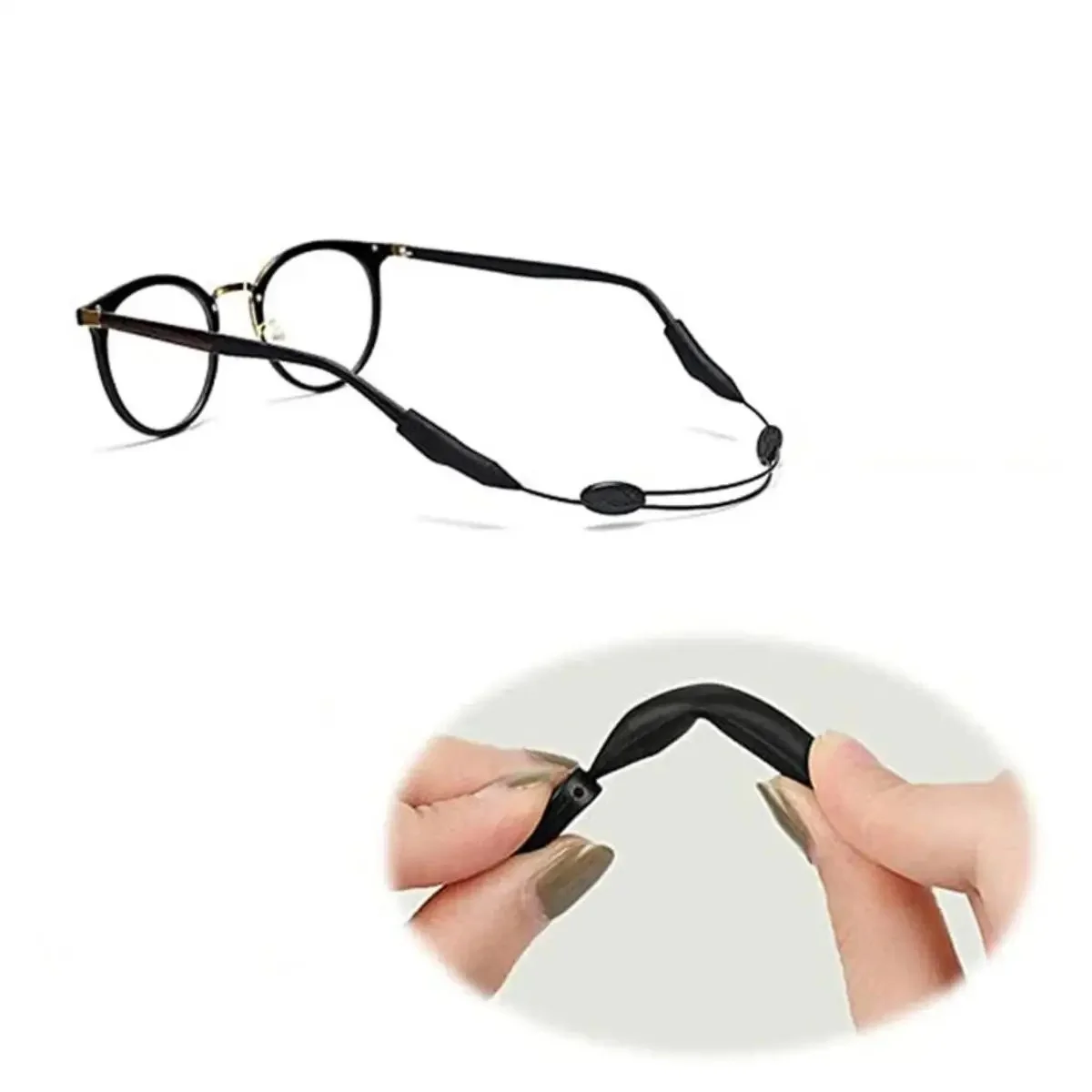5× Sports Sunglasses Neck Cord Strap Eyeglass Glasses String Lanyard Holder US 2
