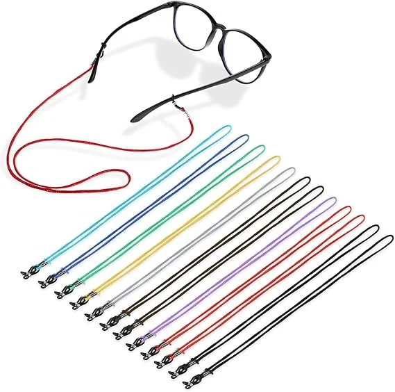 Eyeglasses Strap Eyewear Retainer 12 Pack, Eyeglass Straps Cords Eyeglass Holder 1